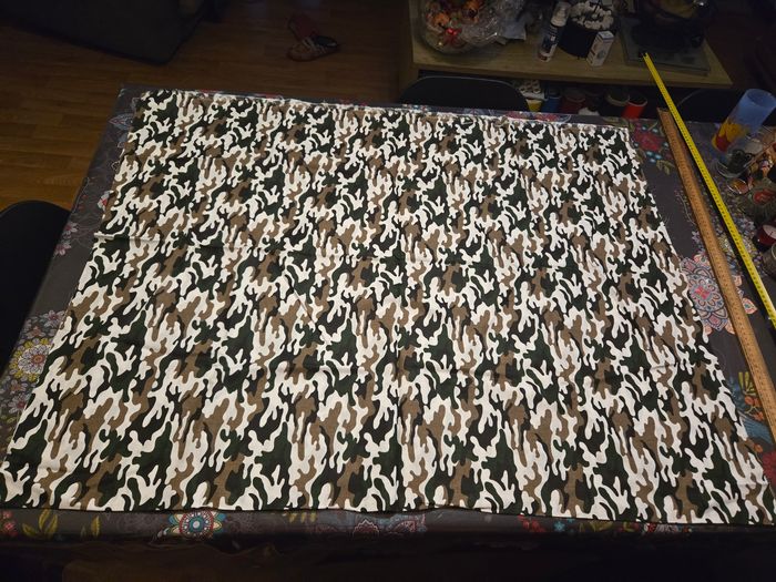 Tissus motif camouflage Neuf