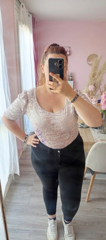 Tee-shirt transparent d'été femme
