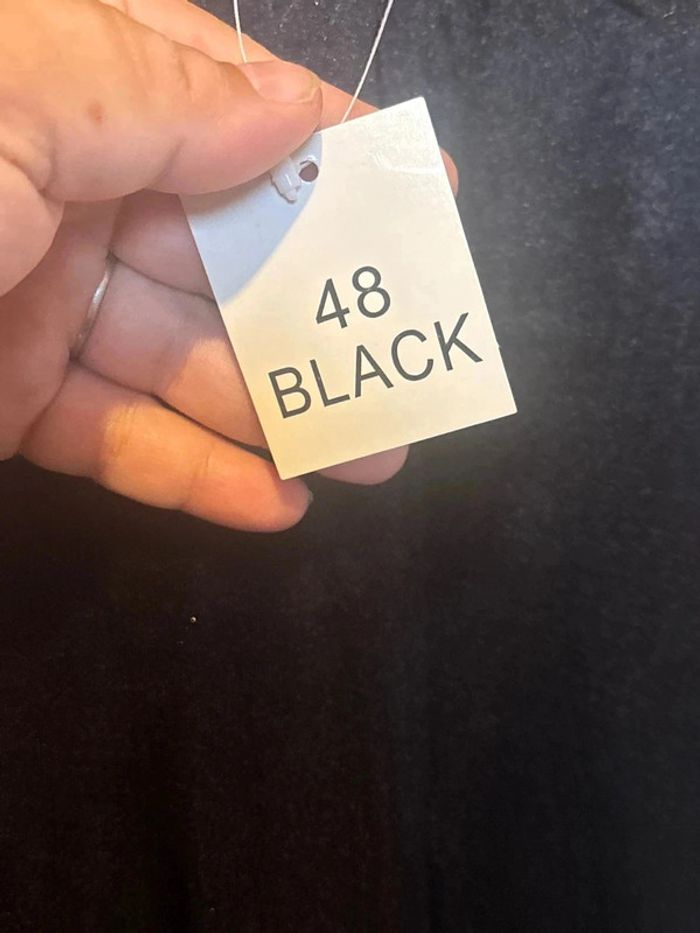 Leggings noir pailletée taille 48neuf avec étiquette - photo numéro 4