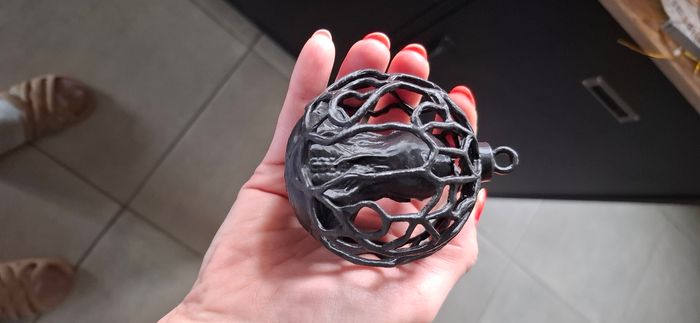 Boule de noël Stranger Things vecna - photo numéro 2