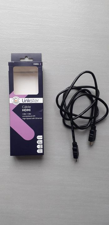 Câble HDMI 1,5m neuf