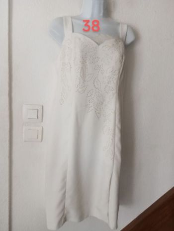 Robe chic mi longue femme 38