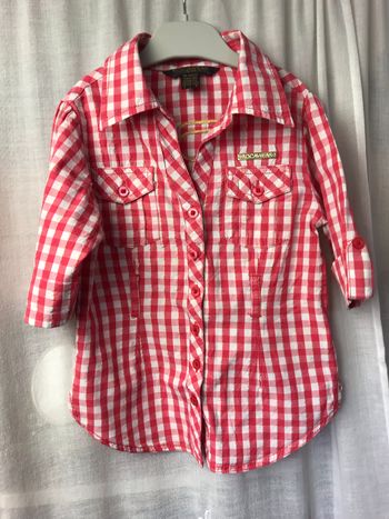 Superbe chemise rose et or 7 ans Rocawear