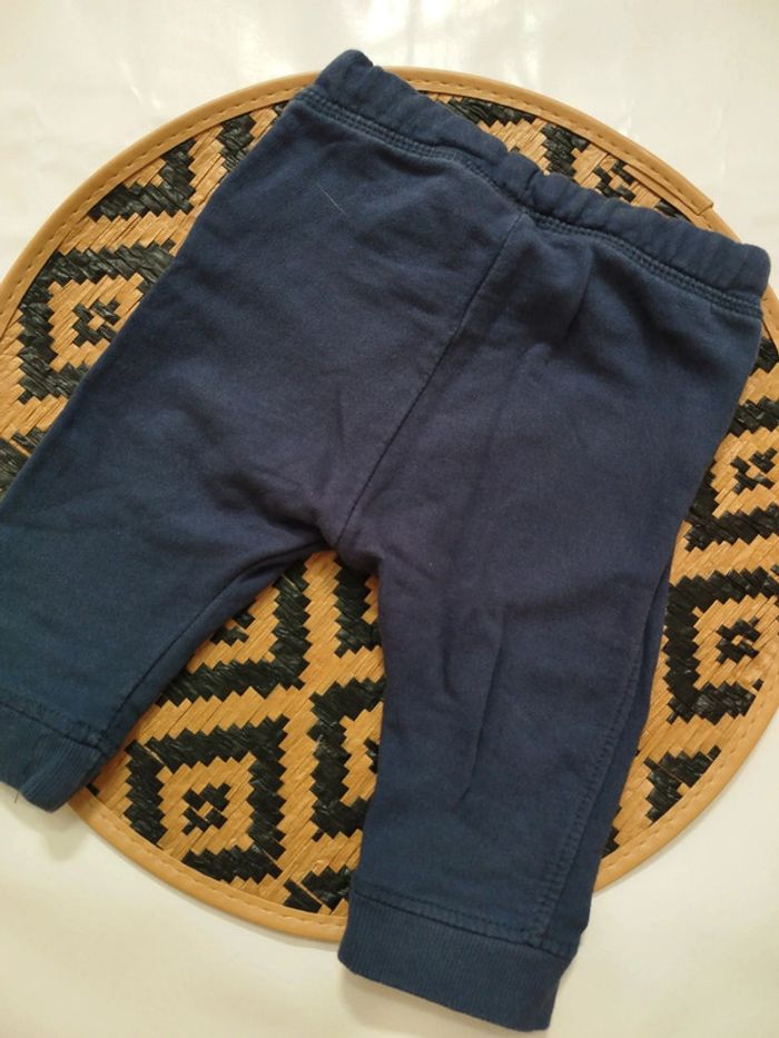 Pantalon de jogging bleu marine 6 mois - photo numéro 4