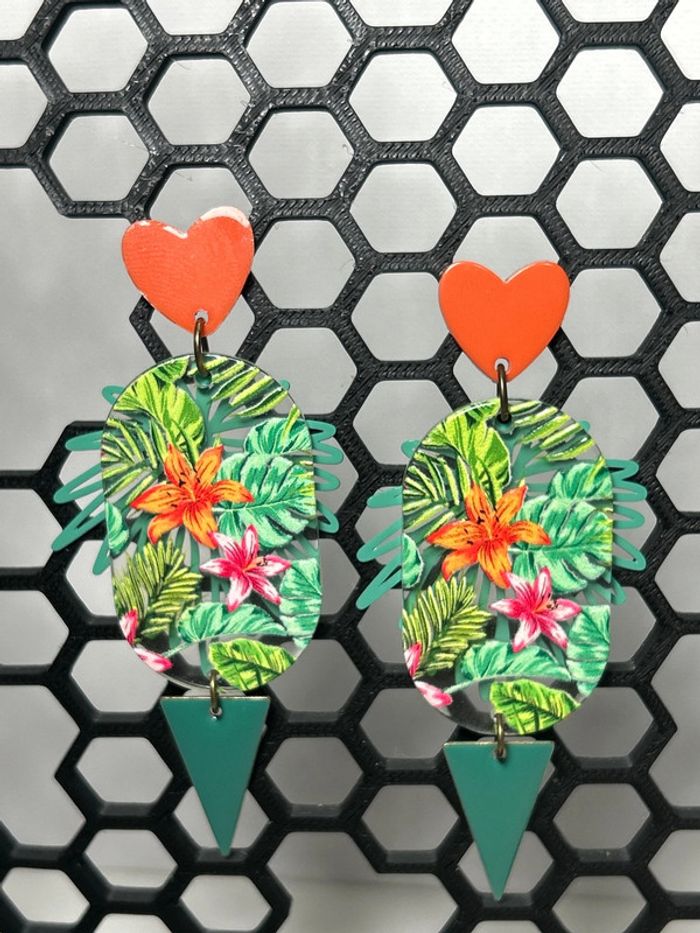 Boucles d’oreilles estivales