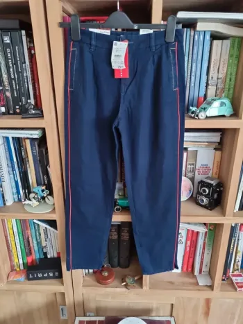 Pantalon camaïeu neuf chino bleu foncé 36
