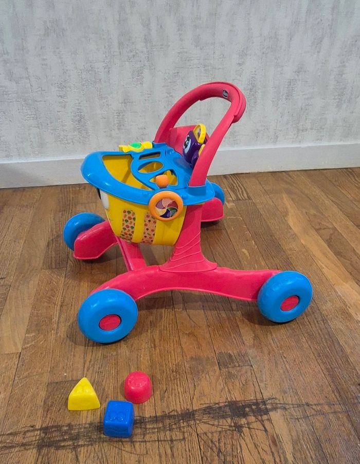 Chicco happy shopping chariot trotteur 1er pas - photo numéro 2