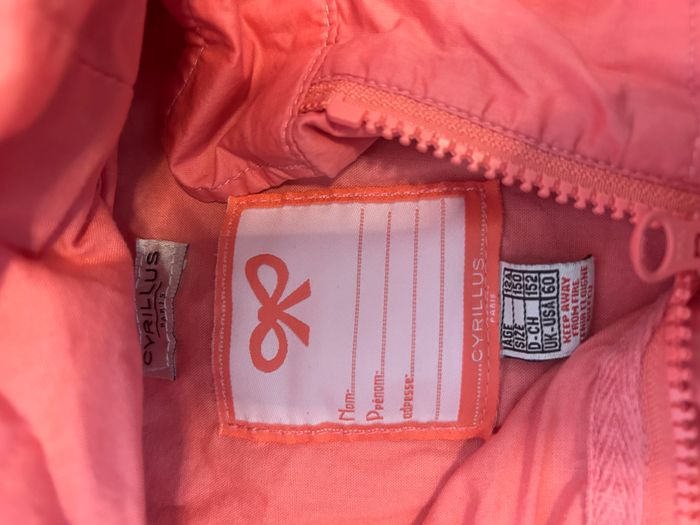 manteau imperméable fille cyrillus 12 ans - photo numéro 4