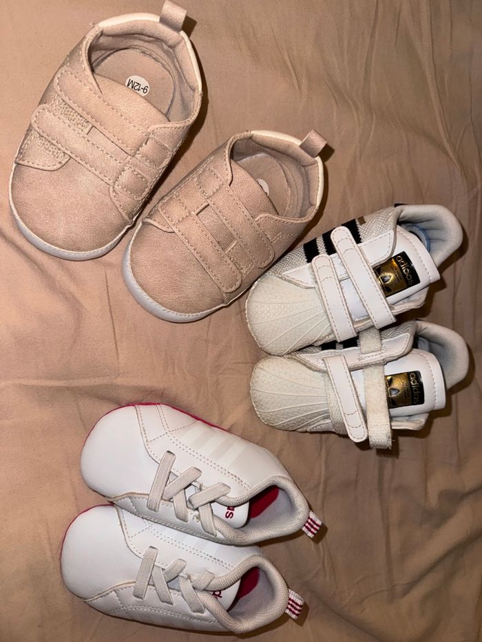 Lot de 3 paires Adidas Naissance