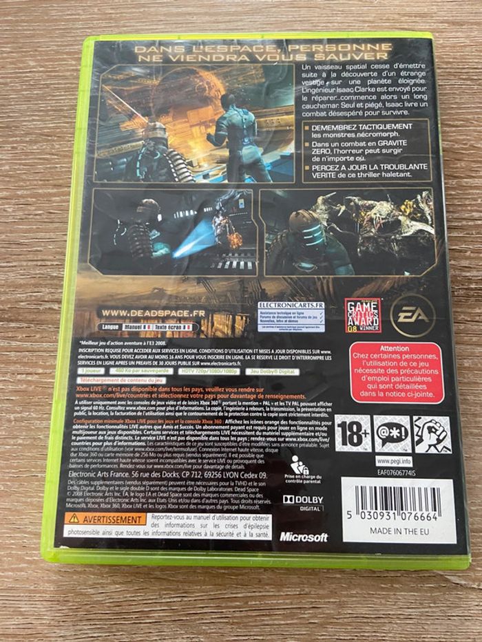 Dead space xbox 360 - photo numéro 4