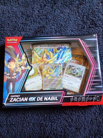 Pokémon Coffret Zacian EX de Nabil FR scellé (3 dispo)
