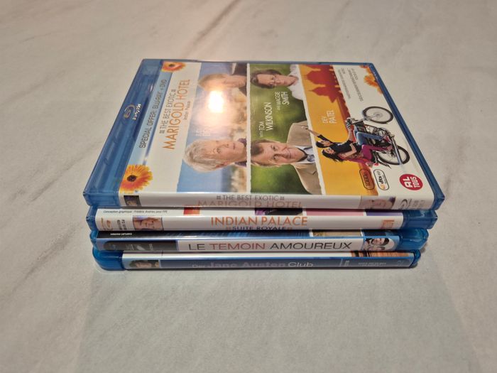 Lot de blu-rays sentimental