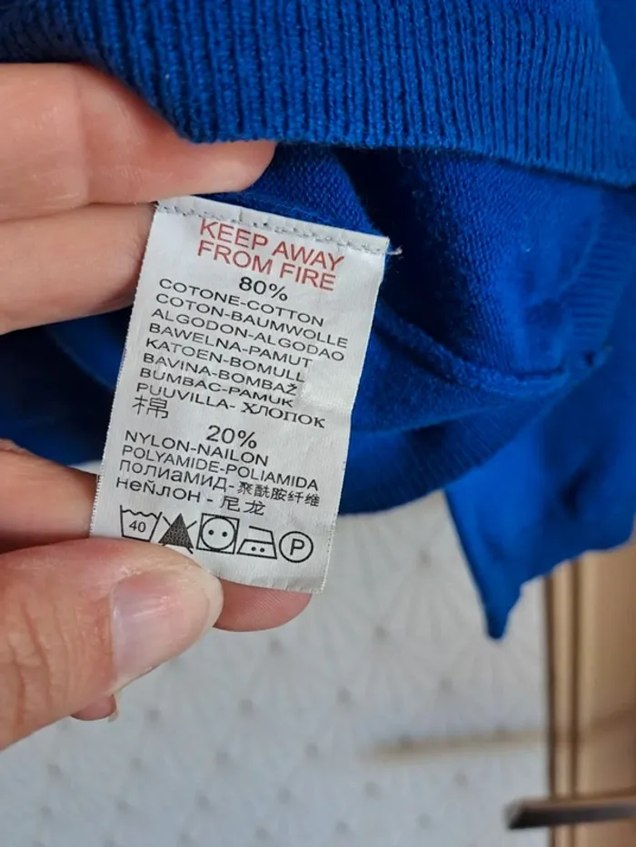 Pull homme bleu roi Rica Lewis L tbe - photo numéro 6