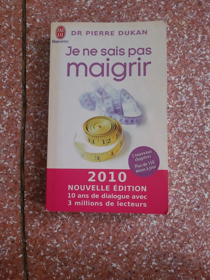 Je ne sais pas maigrir