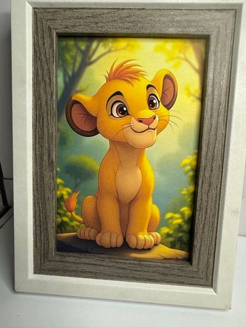 Affiche roi lion