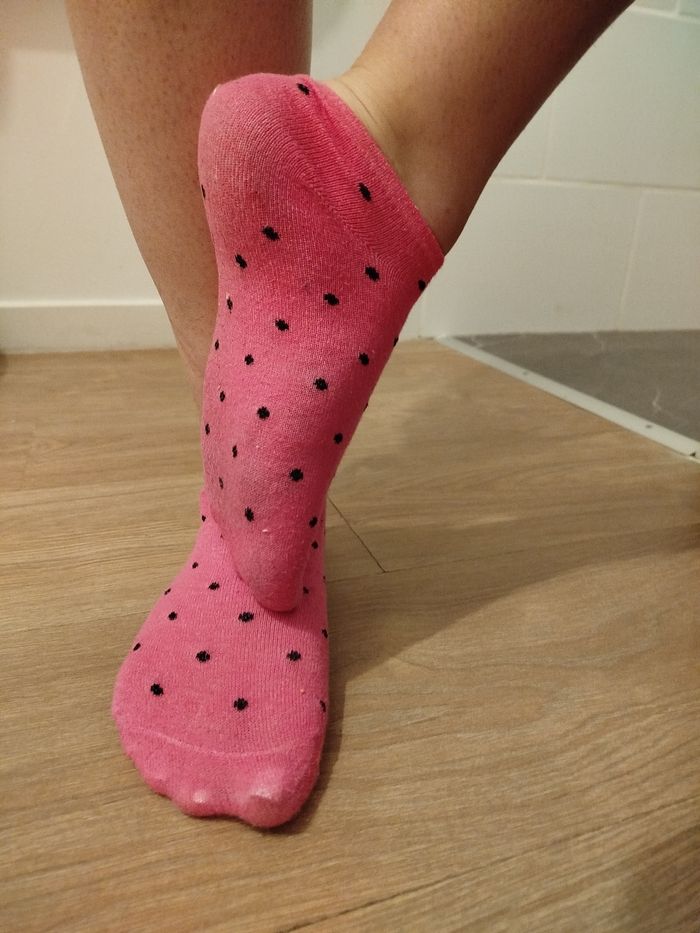 Rose a pois