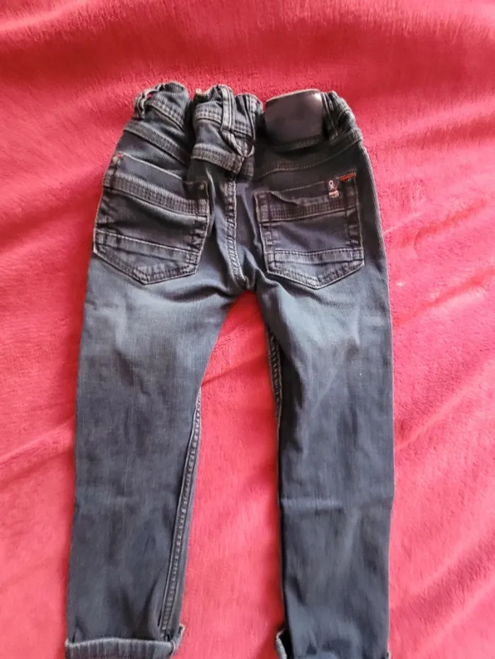 Pantalon bleu garçon - photo numéro 3