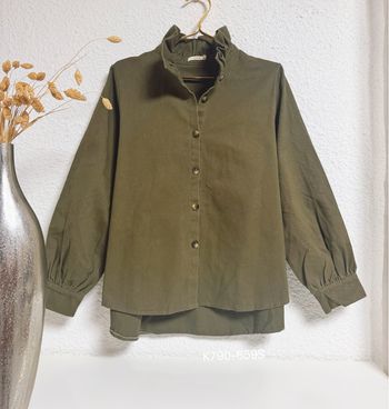 Veste en jean kaki militaire taille S🌸