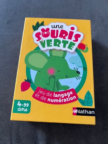 Jeu une souris verte Nathan