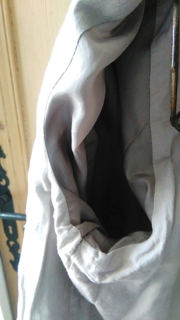 Veste jean gris manche 3/4 Jennyfer - photo numéro 8