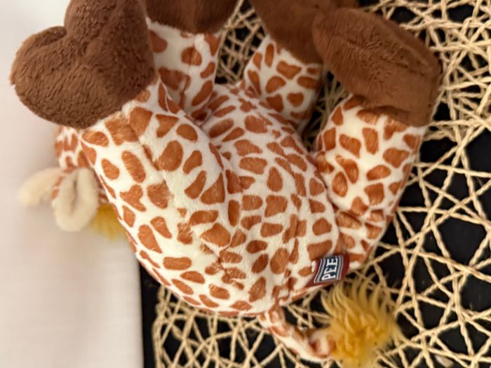 Peluche girafe doudou - photo numéro 6