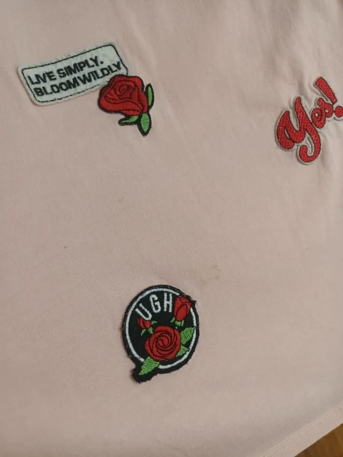 T-shirt rose Pimkie taille L - photo numéro 4