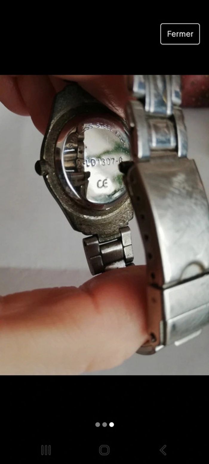 Très belle montre vintage ancienne king quartz - photo numéro 3