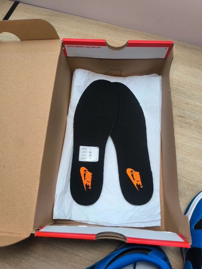 Baskets Nike dunk low cobalt blue pointure 41 neuves avec boîte - photo numéro 11