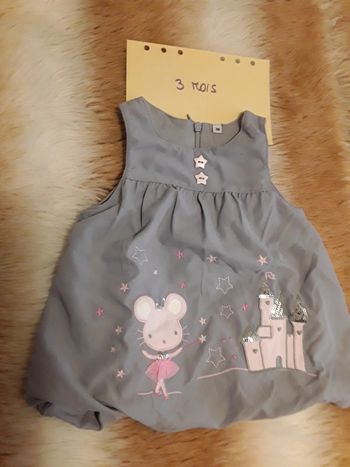 Robe bébé fille 3 mois