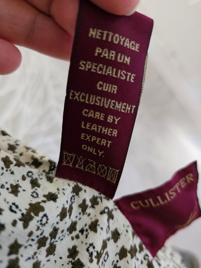 Veste cullister taille M en 100 % cuir d agneau - photo numéro 9