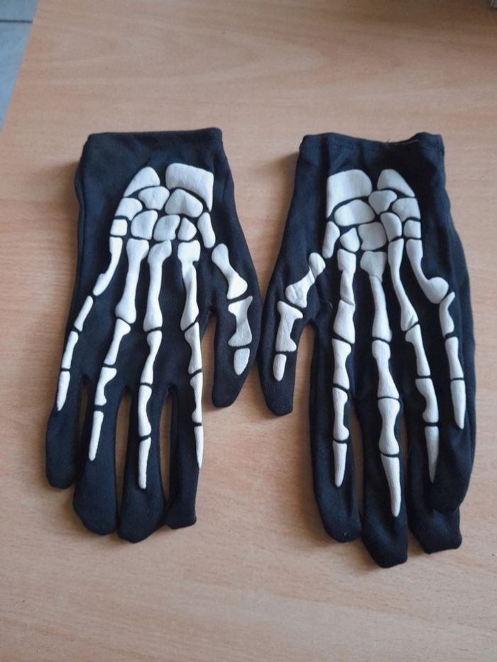 Gants squelette
