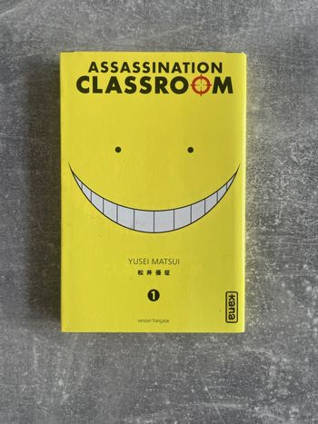 Manga Assassination classroom tome 1 en version française.