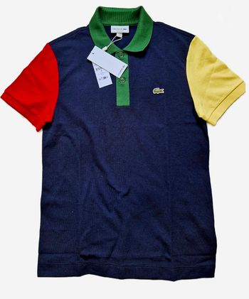 Polo lacoste multicolore 