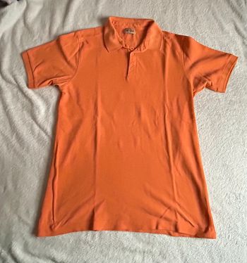 Polo orange L 3 suisses