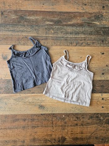 Lot de 2 Débardeurs 2ans