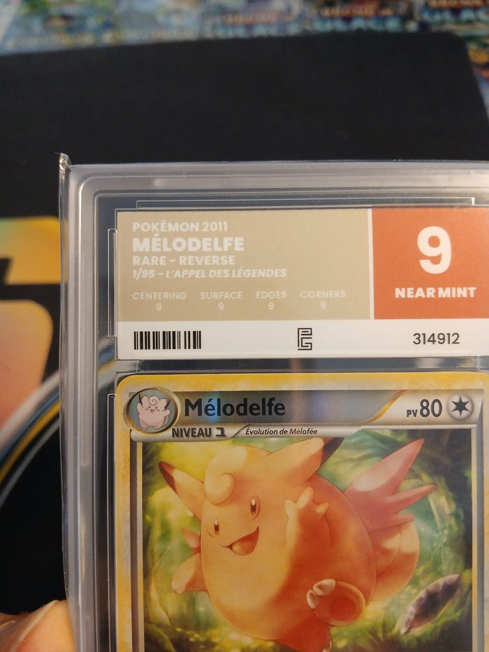 Melodelfe 🇫🇷 1/95 – Appel des Légendes • Reverse • Pure Grading 9 - photo numéro 2