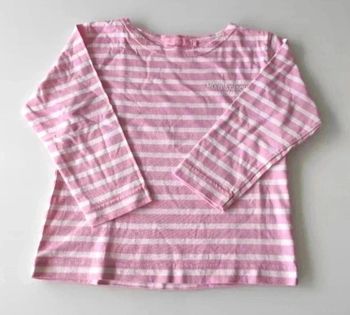 10 € Tee-shirt manches longues à rayures Mont Saint Michel 4 ans