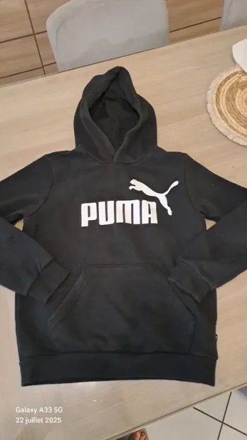 Sweat puma 11/12 ans