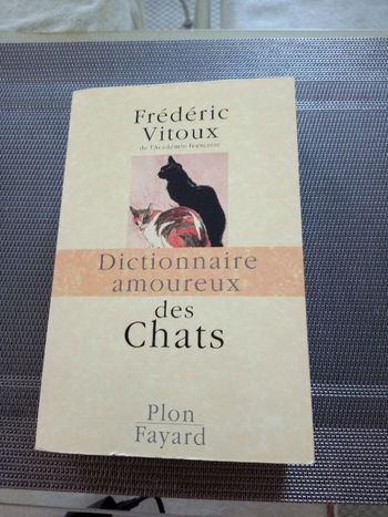 Dictionnaire amoureux des chats