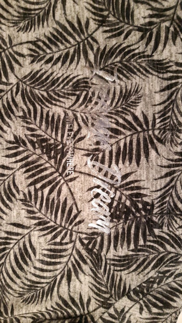 T-shirt gris et noir Gémo pour fille en 12 ans. - photo numéro 4