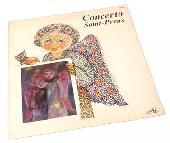 Vinyle 33 tours  Concerto Saint-Preux  (1972)