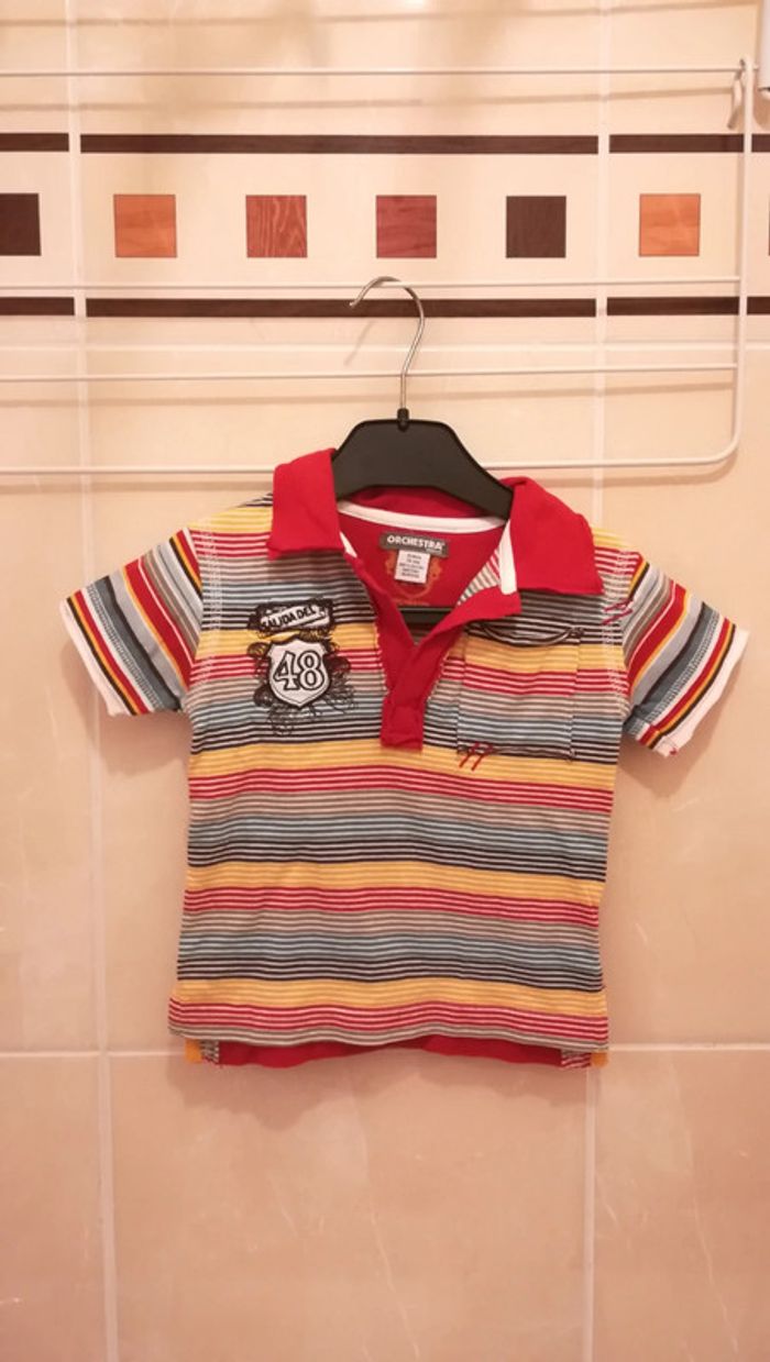 Ensemble salopette T12 mois - V92B - photo numéro 2