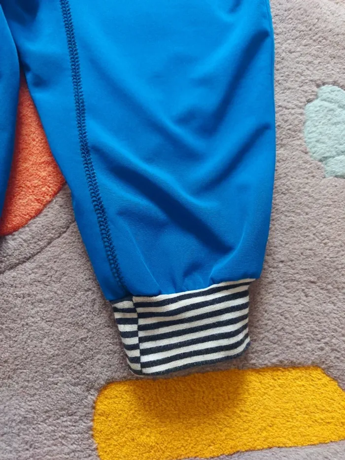 Combinaison softshell IELM 92cm bleue marinière - photo numéro 4