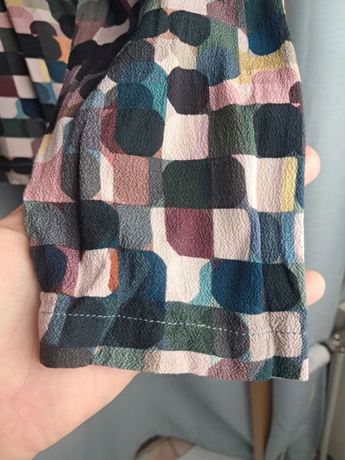 Cop copine haut blouse motifs vintage T.36 en tbe - photo numéro 6