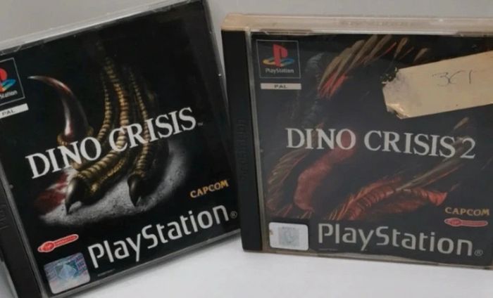 Lot Dino crisis 1 & 2 ps1