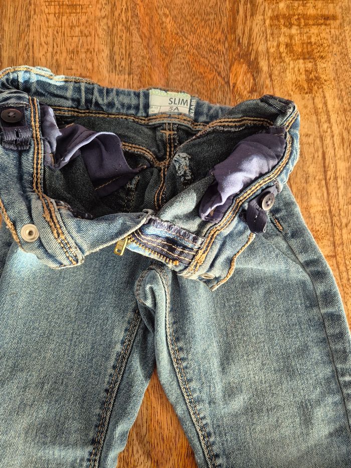 Jeans slim taille 5 ans Kiabi - photo numéro 3