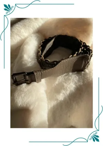 Ceinture marron neuve