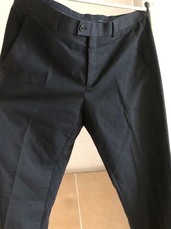 Pontalon classique bleu marine