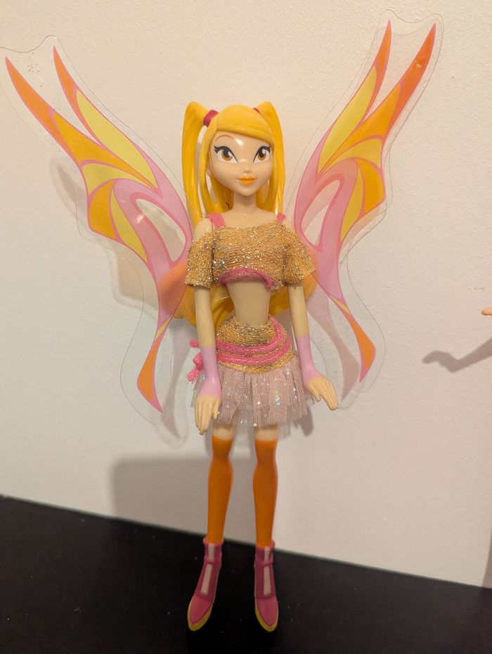 Lot de figurines/ poupées Winx Flora et Stella - photo numéro 3