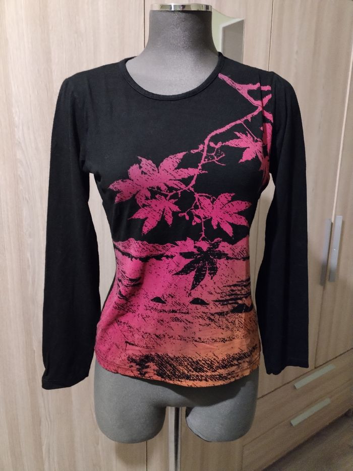 T-shirt femme manches longues taille 38